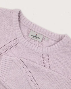 Damen Palm Bio Oversized Strickpullover