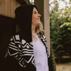 Damen Palumbo Kapuzen-Cardigan