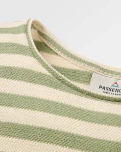 Damen Panorama Gestreiftes Langarmshirt