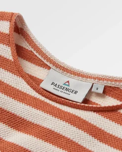 Damen Panorama Gestreiftes Langarmshirt