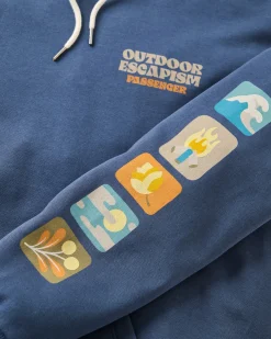 Damen Patch Bio-Baumwoll Hoodie