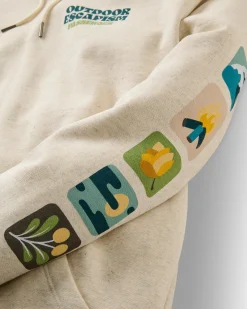Damen Patch Bio-Baumwoll-Hoodie