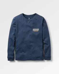 Damen Patch Langarmshirt