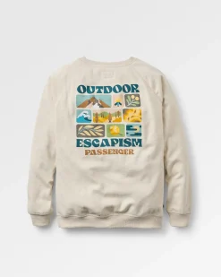 Damen Patch Sweatshirt