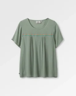 Damen Petal Top