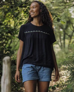 Damen Petal Top