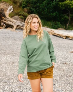 Damen Rainbow Oversized Sweatshirt