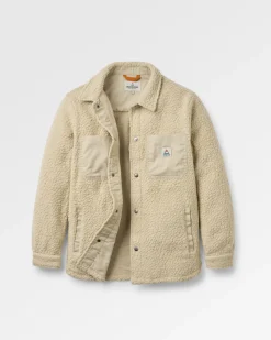 Damen Rappel Sherpa Oversized Shirt