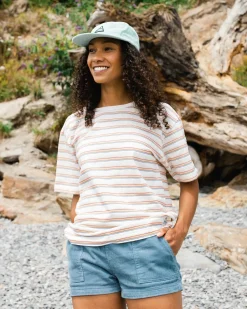 Damen Retro Vibes Bio-Baumwoll-T-Shirt