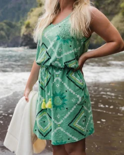 Damen Rivergate Baumwollkleid