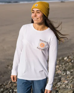 Damen Rooted In Nature Langarm-T-Shirt