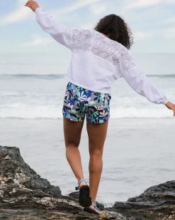 Damen Santosa Gewebte Shorts