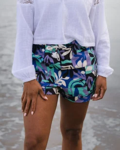 Damen Santosa Gewebte Shorts