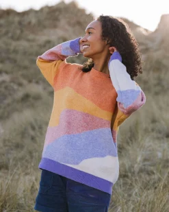 Damen Scenic Gestrickter Pullover