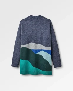 Damen Scenic Langer Strick-Cardigan