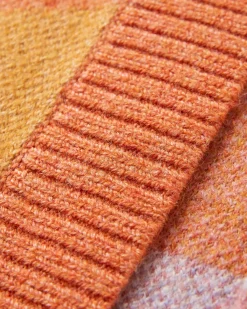 Damen Scenic Langgestrickter Cardigan
