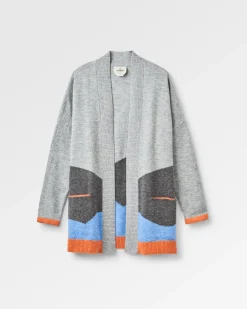 Damen Scenic Leichte Lange Strickjacke