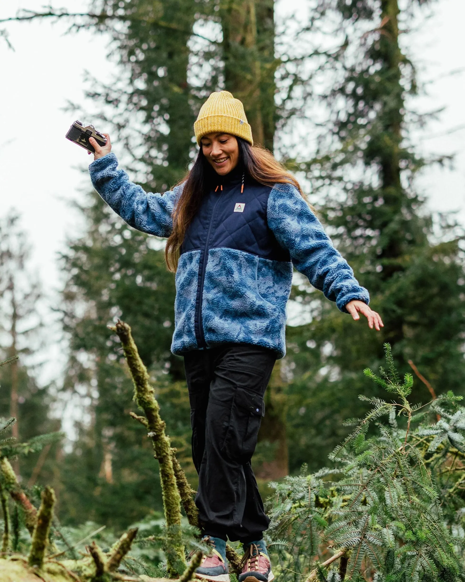 Damen Sefton Deep-Pile Sherpa Fleece mit durchgehendem Reißverschluss