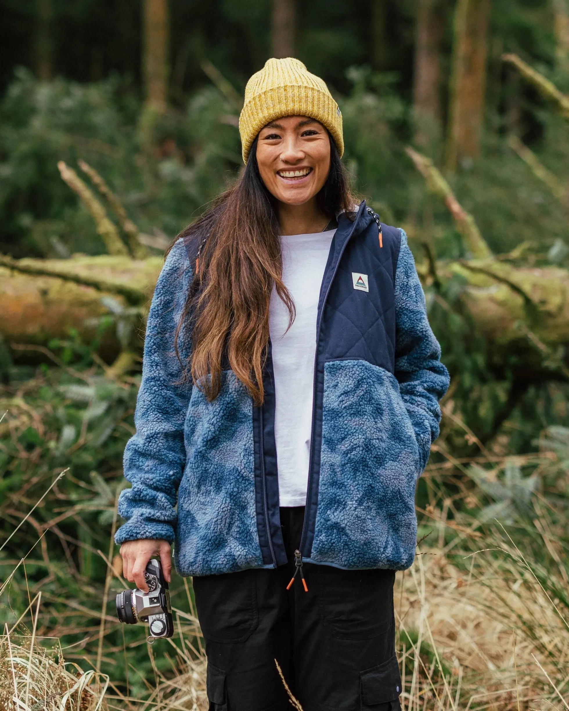 Damen Sefton Deep-Pile Sherpa Fleece mit durchgehendem Reißverschluss