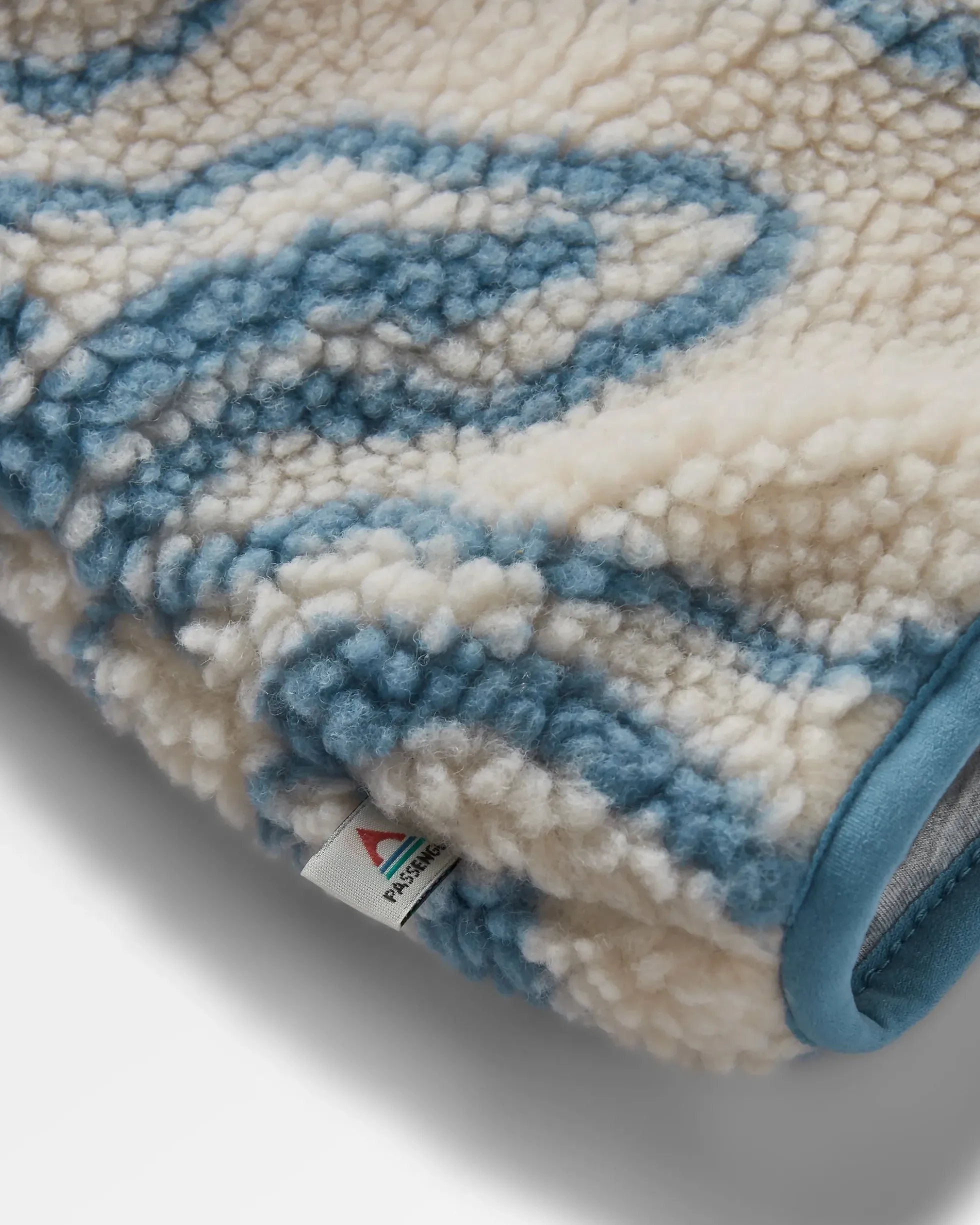 Damen Sefton Tiefes Sherpa-Fleece mit Reißverschluss