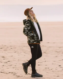 Damen Sefton Tieflor-Sherpa Fleece mit Reißverschluss