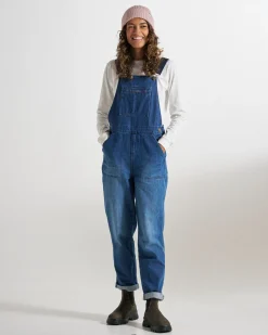 Damen Shuffle Denim Latzhose