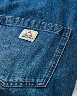 Damen Shuffle Denim Latzhose