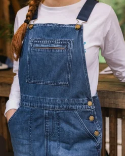 Damen Shuffle Denim Latzhose