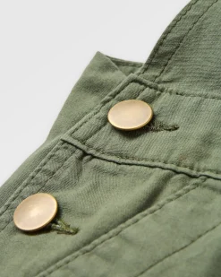 Damen Shuffle Kurze Latzhose