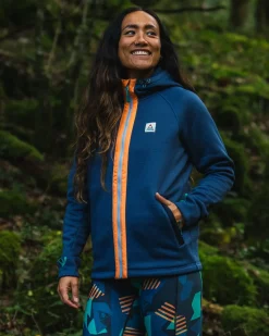 Damen Slope Kapuzen-Fleece