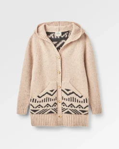 Damen Snoozle Gestrickte Hooded Cardigan