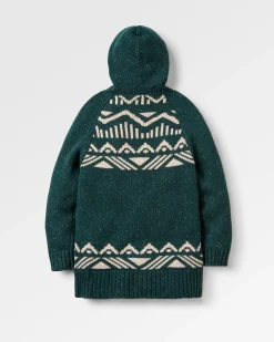 Damen Snoozle Gestrickte Kapuzenjacke