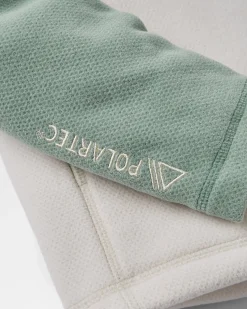 Damen Snowdrop Pullover aus Polartec® Fleece – Pistazie/Birke