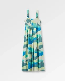 Damen Soleis Gewebtes Maxi-Kleid