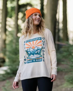 Damen Solitude Oversized LS T-Shirt