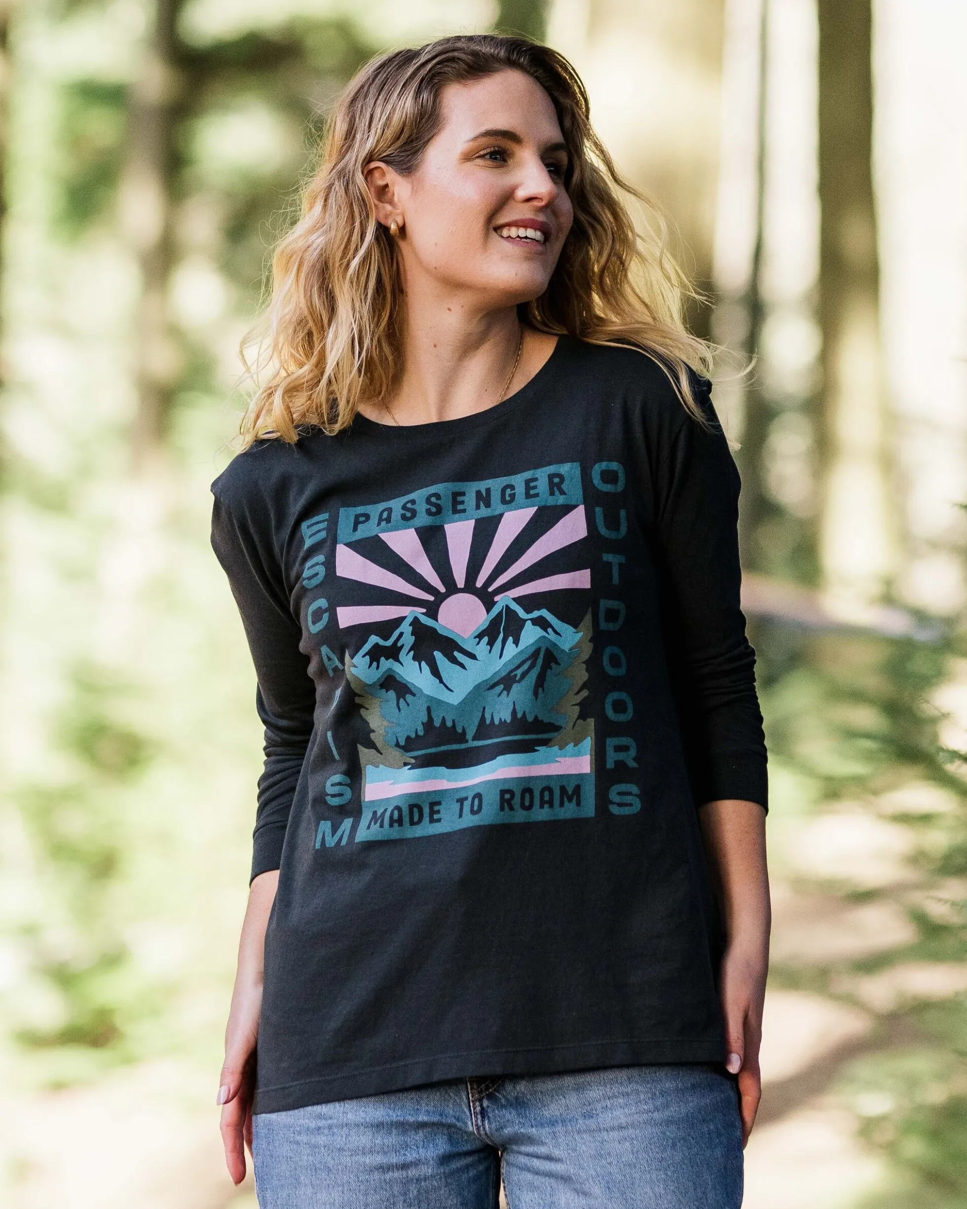 Damen Solitude Oversized LS T-Shirt