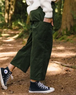 Damen Someday Verkürzte Bio-Baumwoll Cord Hose