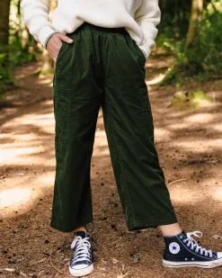 Damen Someday Verkürzte Bio-Baumwoll Cord Hose