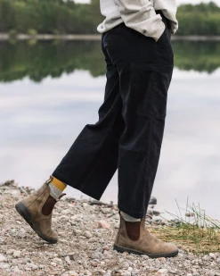 Damen Someday Verkürzte Bio-Baumwoll Cord Hose
