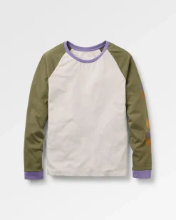 Damen Stack LS Raglan T-Shirt