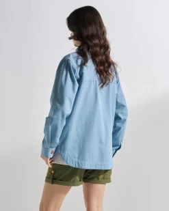 Damen Stella Bio-Baumwoll Langarmshirt