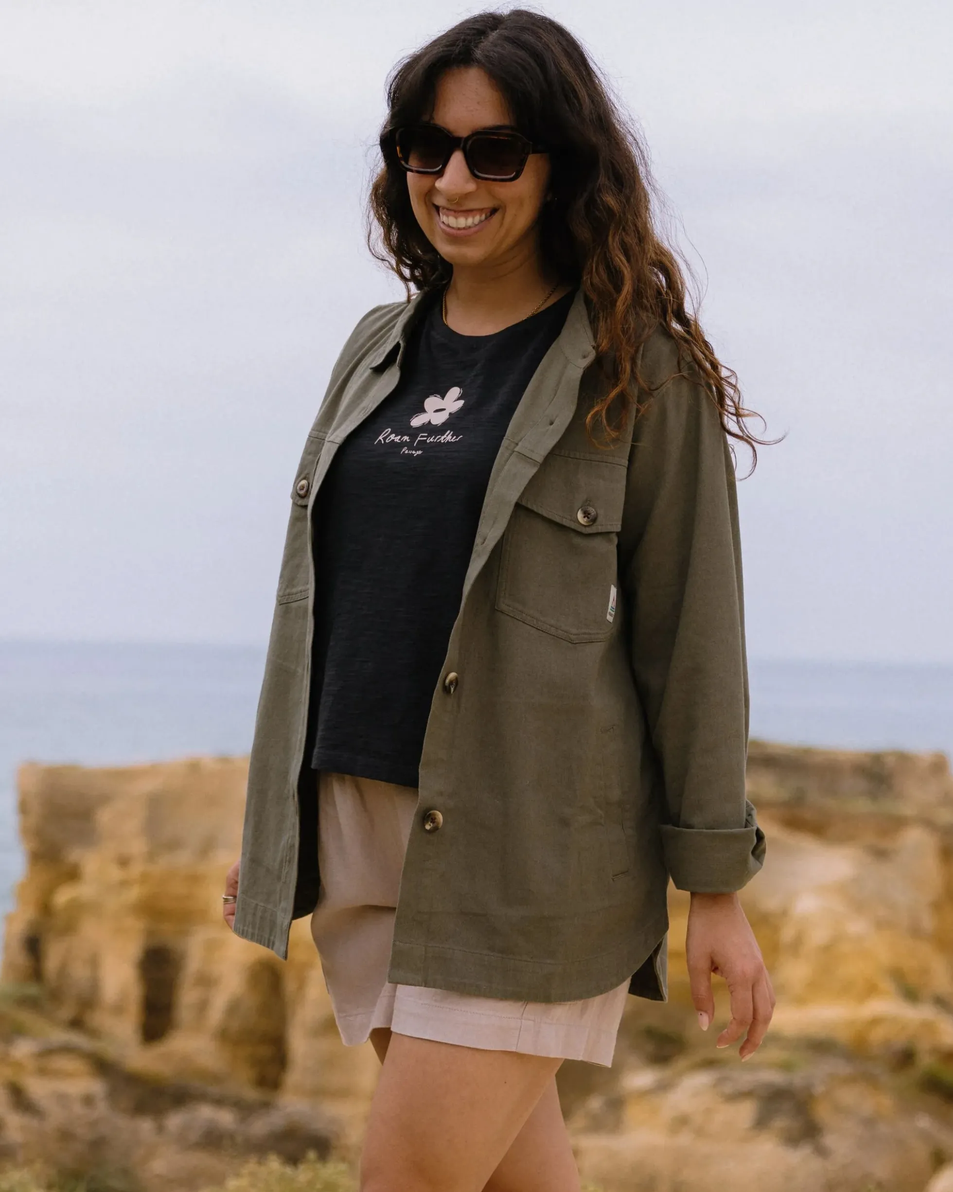 Damen Stella Bio-Baumwoll Langarmshirt