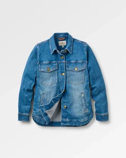 Damen Stella Langarmshirt aus Denim