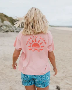Damen Sunburst Bio-T-Shirt