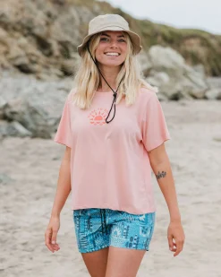 Damen Sunburst Bio-T-Shirt