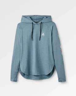Damen Sunvale Kapuzen UPF50 Langarmshirt