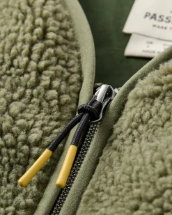 Damen Tawny Deep-Pile Sherpa Fleece