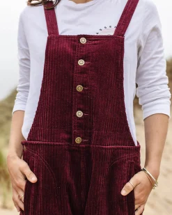 Damen Tiaga Cord Latzhosen
