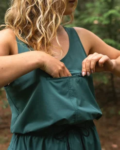 Damen Trail Dungaree Cargo-Kleid