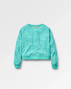 Damen Vibes Struktur Langarmshirt